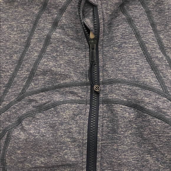 Lululemon Athletica Heathered Blue purple Jacket - Picture 4 of 6